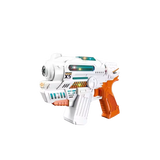 Electronic Bubble Gun Toy With Lighting and Music Cell Operated