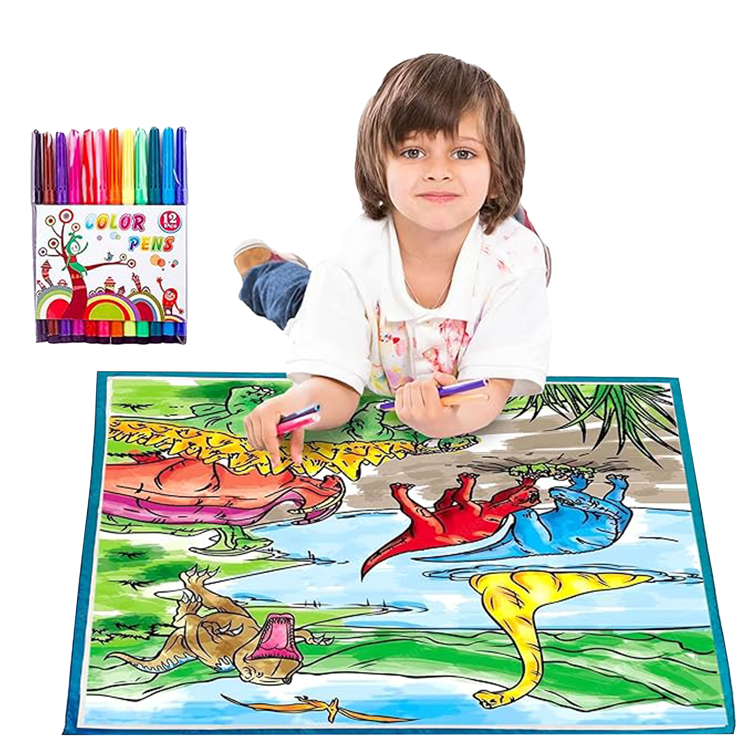 Learning Mat for Kids – Washable & Fun | 50x50cm
