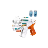 Electronic Bubble Gun Toy With Lighting and Music Cell Operated